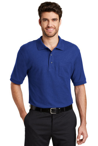 Port Authority® Silk Touch™ Polo with Pocket