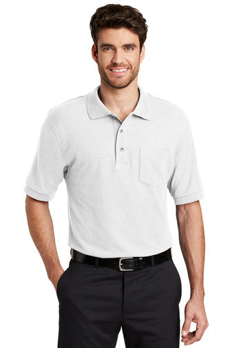 Port Authority® Silk Touch™ Polo with Pocket