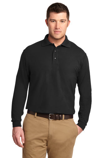 Port Authority® Silk Touch™ Long Sleeve Polo TALL