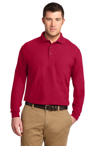Port Authority® Silk Touch™ Long Sleeve Polo TALL