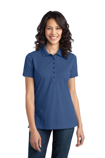 Port Authority® Ladies Stretch Pique Polo