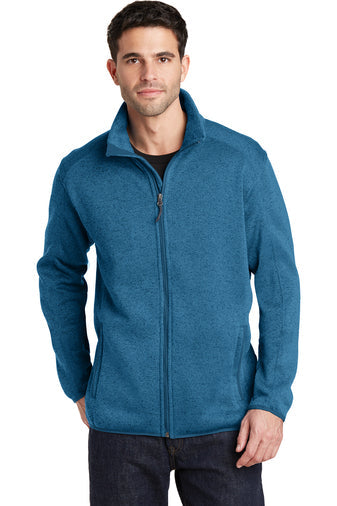 Port Authority® Sweater Fleece Jacket