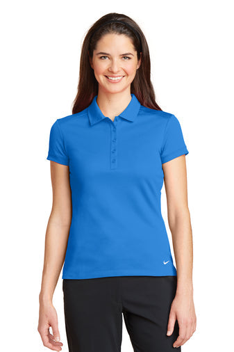 Nike Ladies Dri-FIT Solid Icon Pique Modern Fit Polo