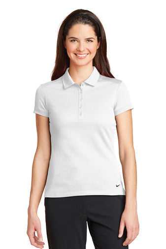 Nike Ladies Dri-FIT Solid Icon Pique Modern Fit Polo