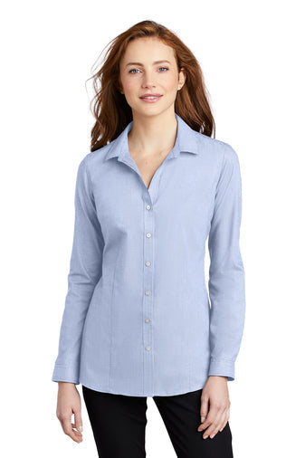 Port Authority ® Ladies Pincheck Easy Care Shirt