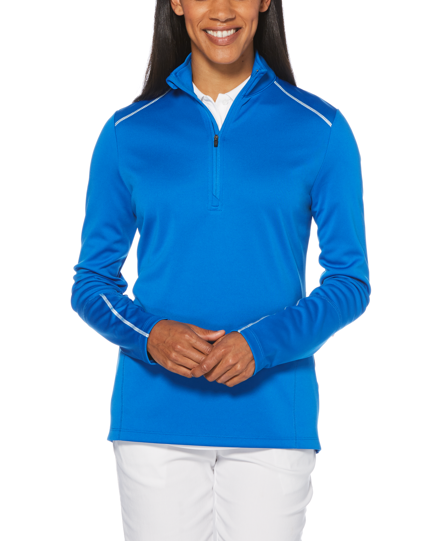 Callaway Ladies Reflective Stitch 1/4 Zip Pullover