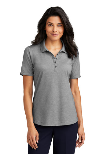 Port Authority® Ladies Fine Pique Blend Polo