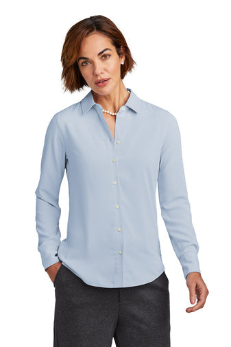 Brooks Brothers® Women’s Full-Button Satin Blouse