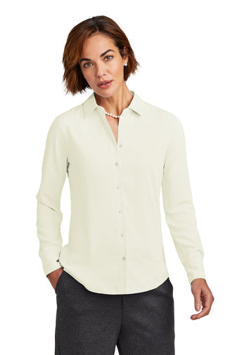 Brooks Brothers® Women’s Full-Button Satin Blouse