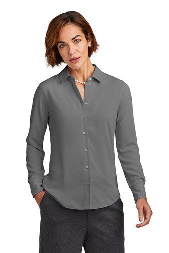 Brooks Brothers® Women’s Full-Button Satin Blouse