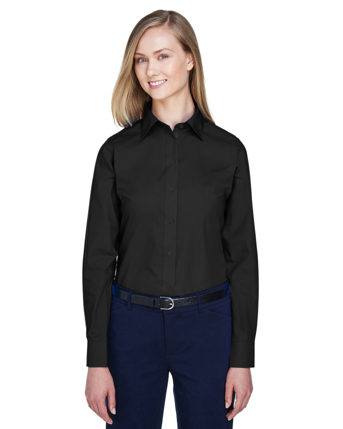 Devon & Jones Ladies' Crown Woven Collection™ Solid Broadcloth