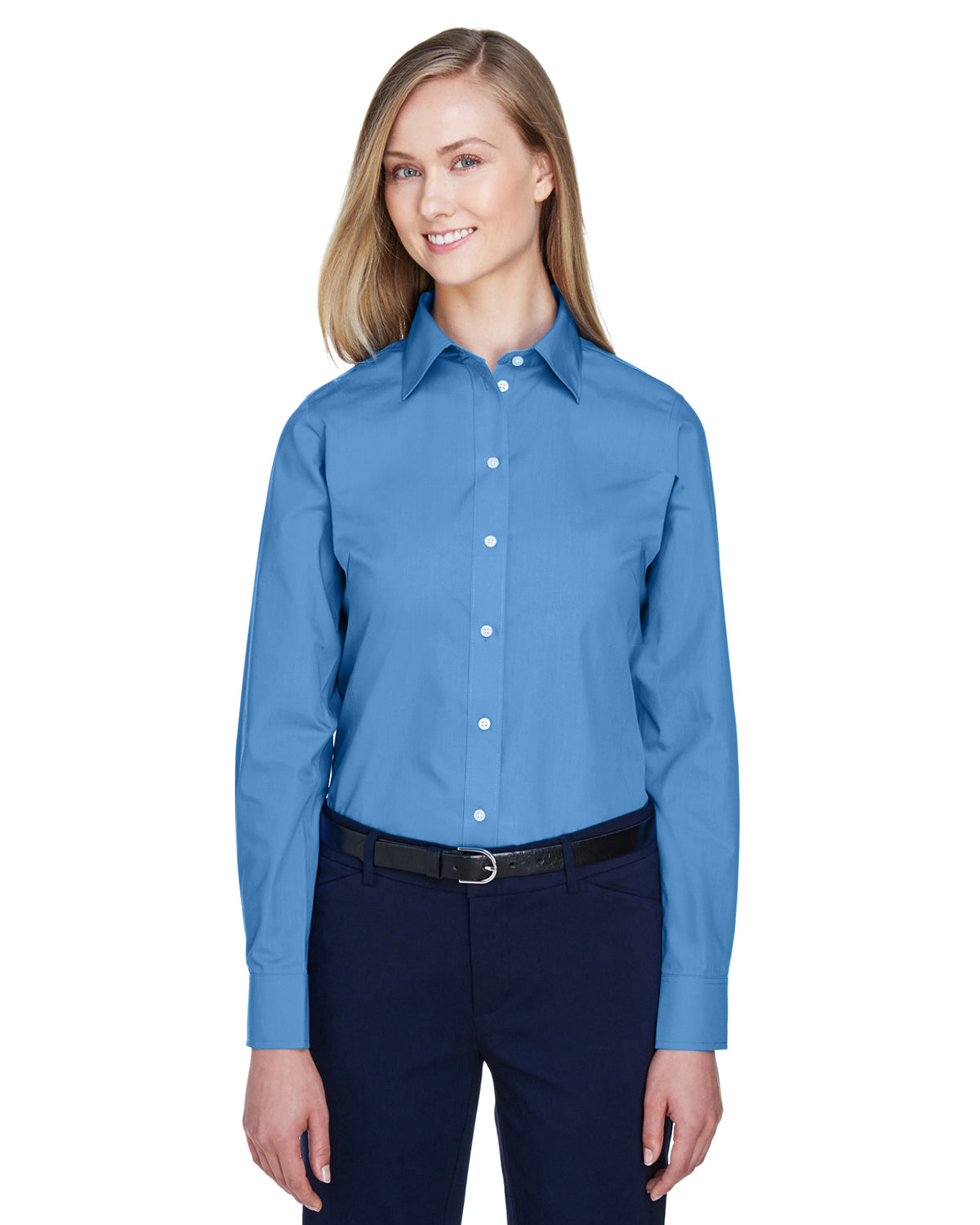 Devon & Jones Ladies' Crown Woven Collection™ Solid Broadcloth